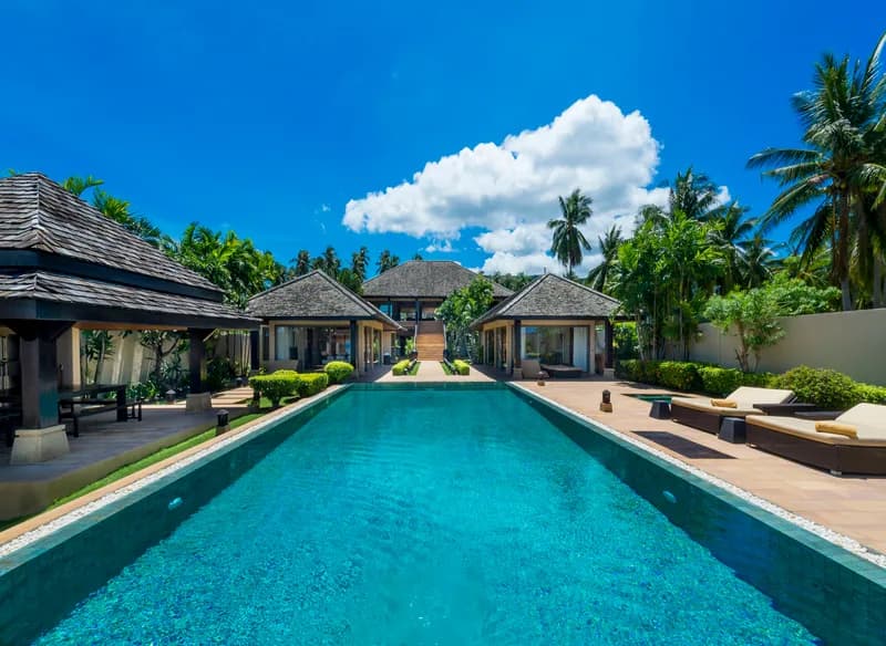 beachfront villa with 4 bedrooms and amazing view of the sea in Laem Sor-VIL0112 — thumbnail 3
