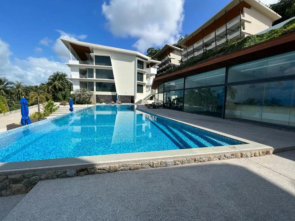 5 bedroom villa with amazing views of the ocean and a private pool in the quite area of Maenam-VIL0102 — view 1