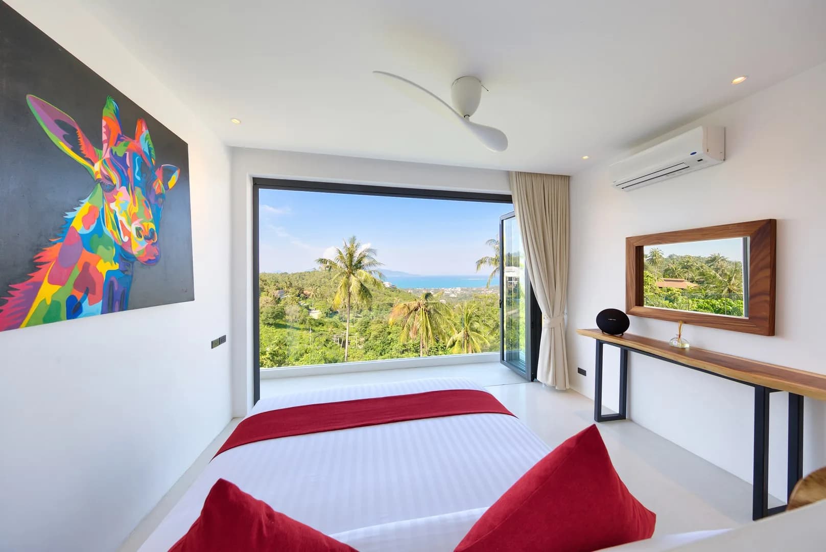 Luxury 6 bedroom villa with uninterrupted sea view in the hills of Bophut-VIL0109 — view 1