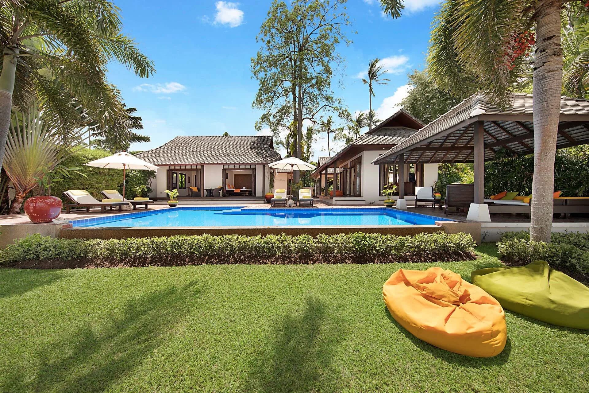 beachfront villa with 4 bedrooms and amazing view of the sea in Laem Sor-VIL0112 — view 1