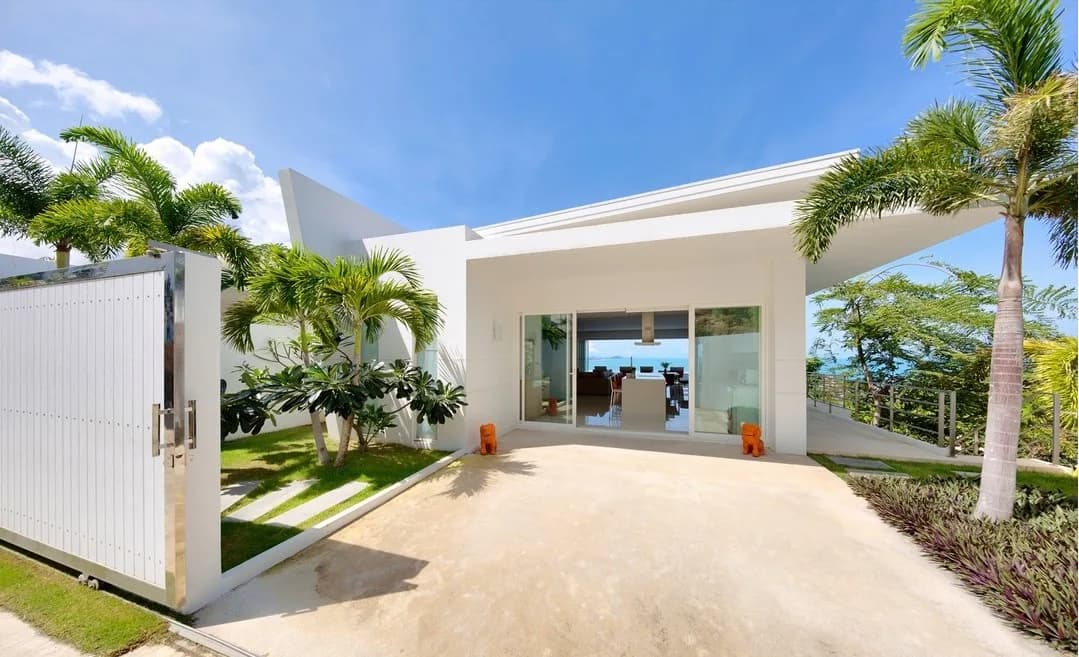 Splendid 3 bedroom villa with stunning sea & sunset views in Bang Rak – VIL0179 — view 1