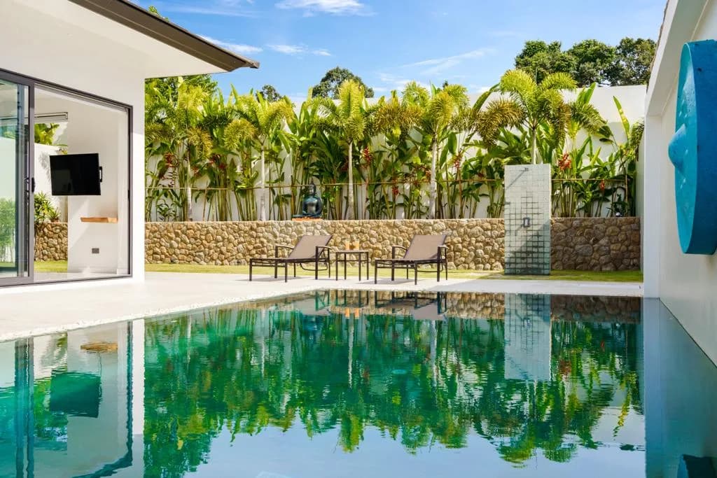 Bali style 3 bedroom villa with a private pool in Maenam – VIL0203 — view 1