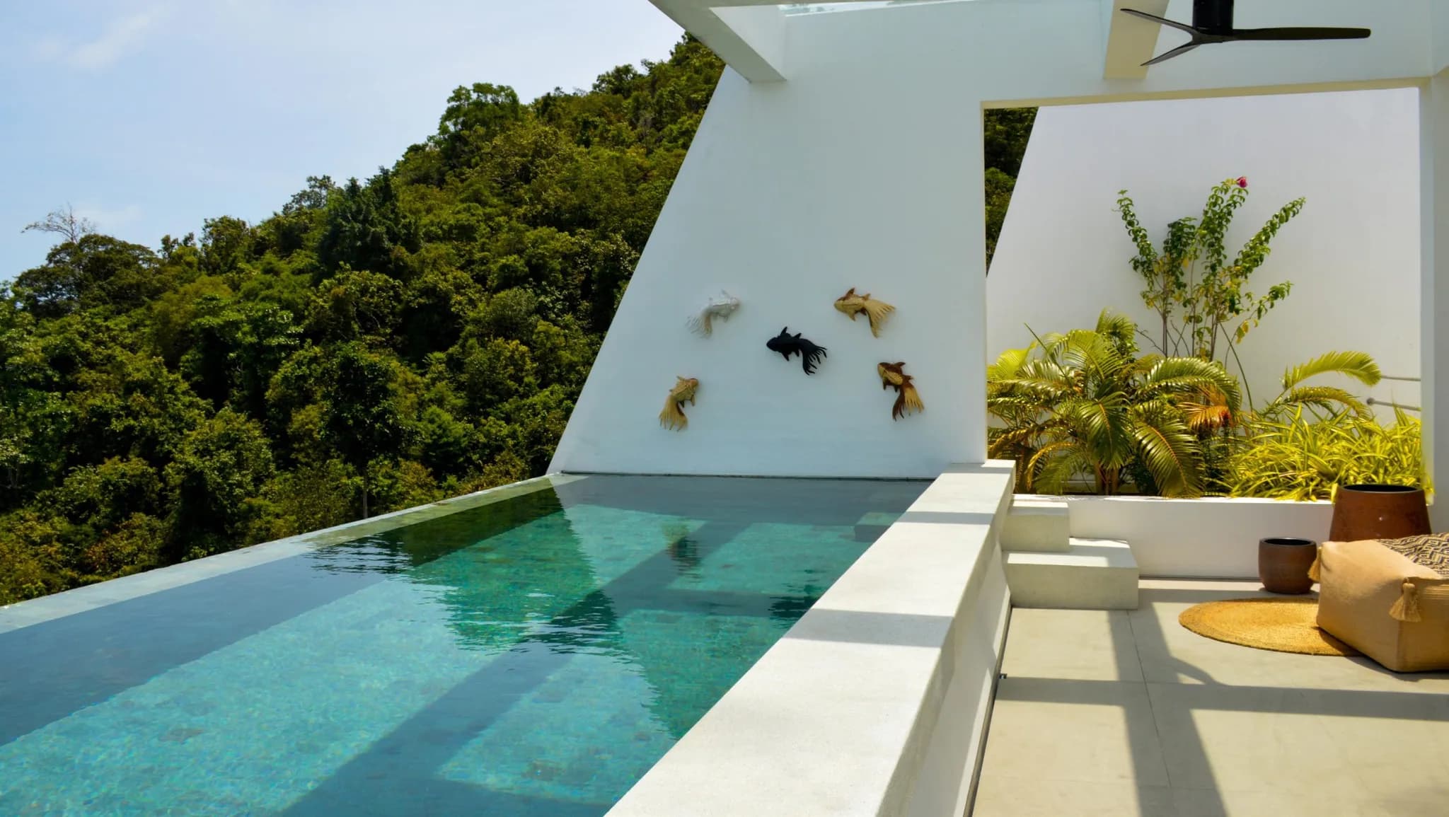 Sea view villa with 2 bedrooms and a separate unit (1 bedroom) in Chaweng Noi area – VIL0216 — vue 1