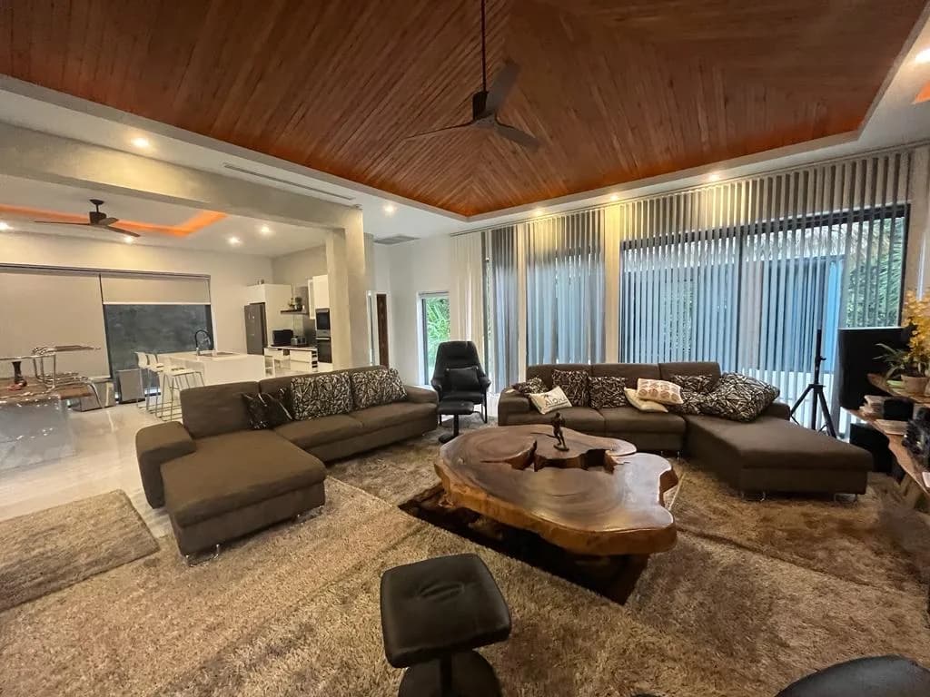 Bali style 3 bedroom villa with a private pool in a quite area of Maenam -VIL0224 — view 1