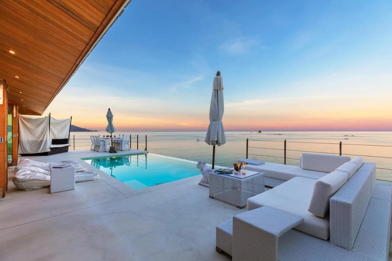 Oceanfront 3 bedroom villa with spectacular sea views in Plai Laem – VIL0244 — view 1