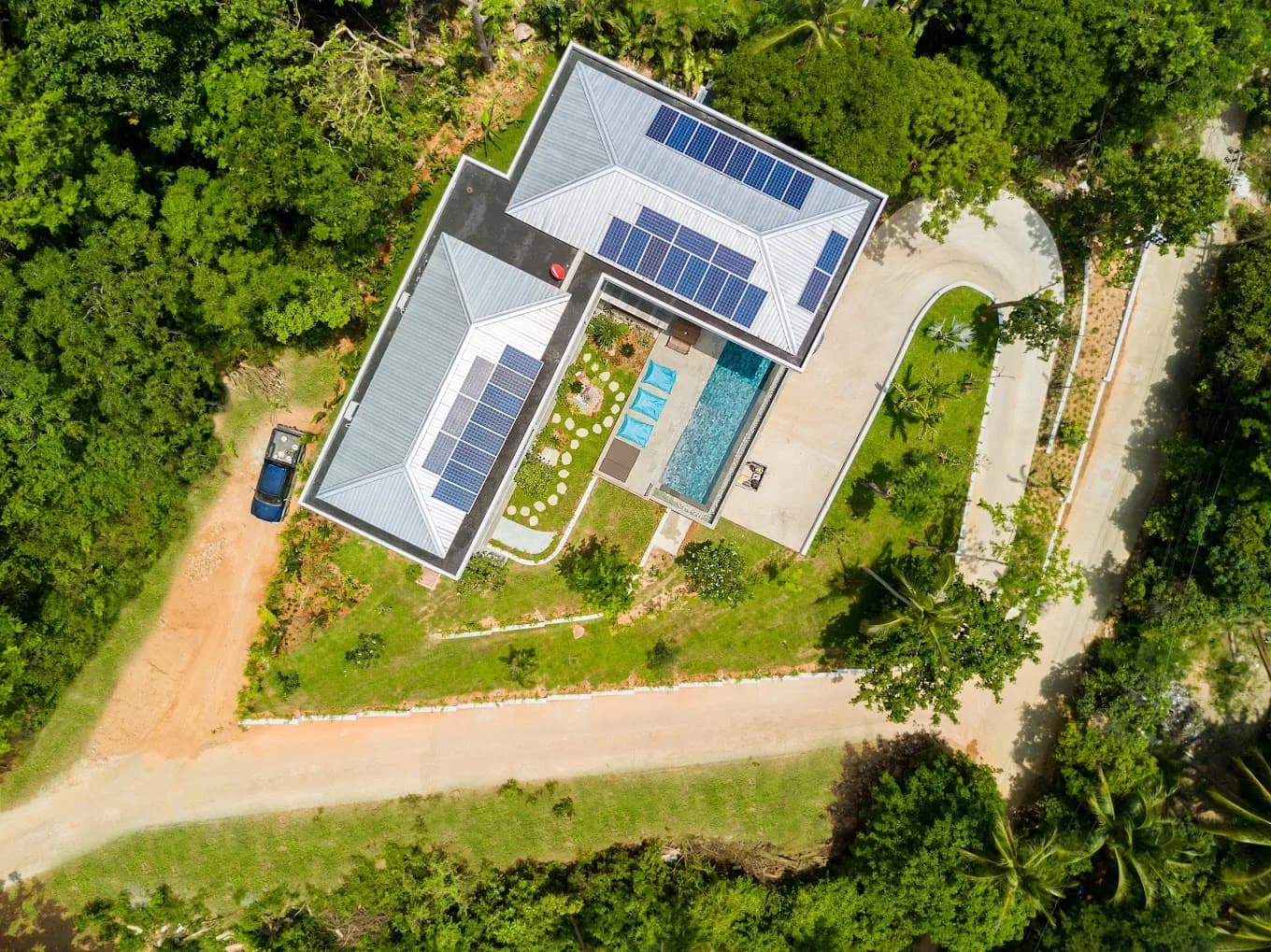 Fantastic 4 bedroom sea view villa on a large plot only 400 meter from Bang Por beach – VIL0256 — view 1