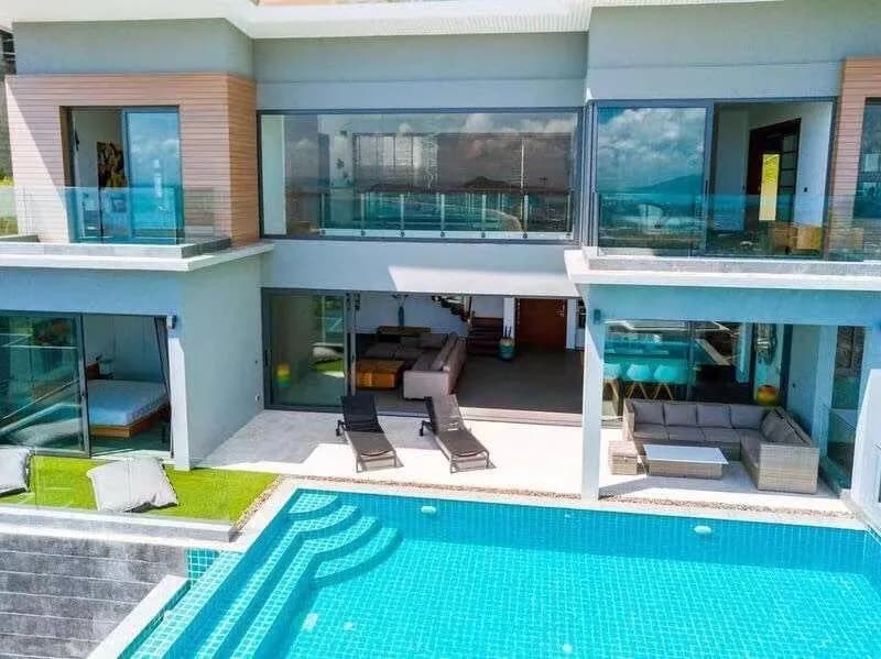 Breathtaking sea view villa with 3 bedrooms and an infinity pool – VIL0264