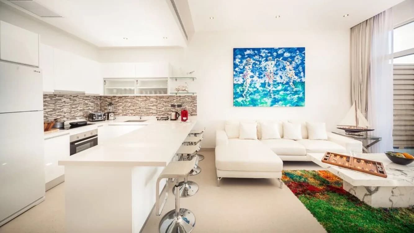 Sea view penthouse with 2 bedrooms in Maenam at a disounted price – VIL0277 — view 1