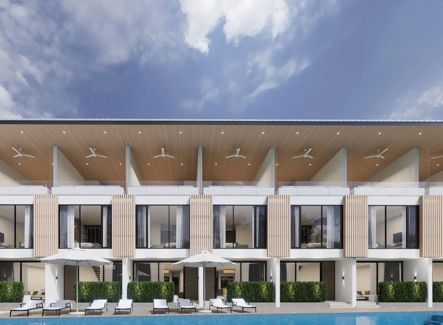 Ideal for a family living 2 bedroom townhouses in a quite area of Maenam – VIL0282 — view 1