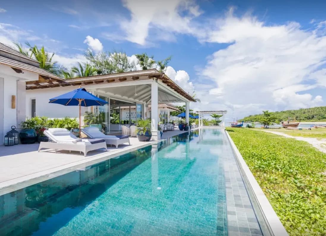 Extraordinary chic 4 bedroom beachfront villa in Chaweng – VIL0288
