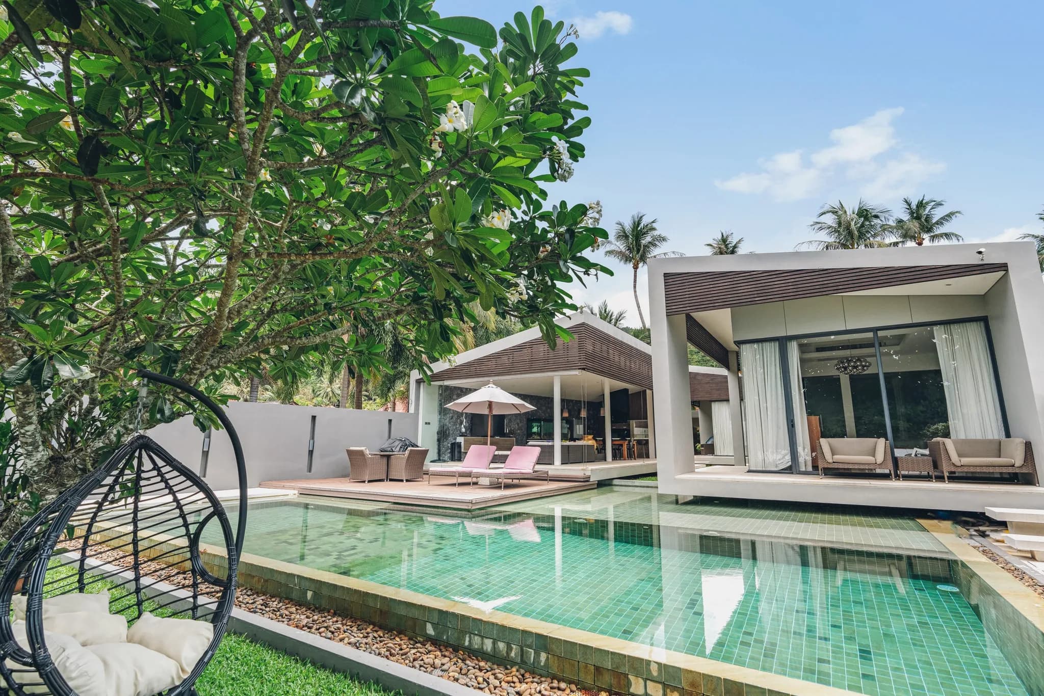 Extraordinary chic 4 bedroom beachfront villa in Chaweng – VIL0288 — vignette 4