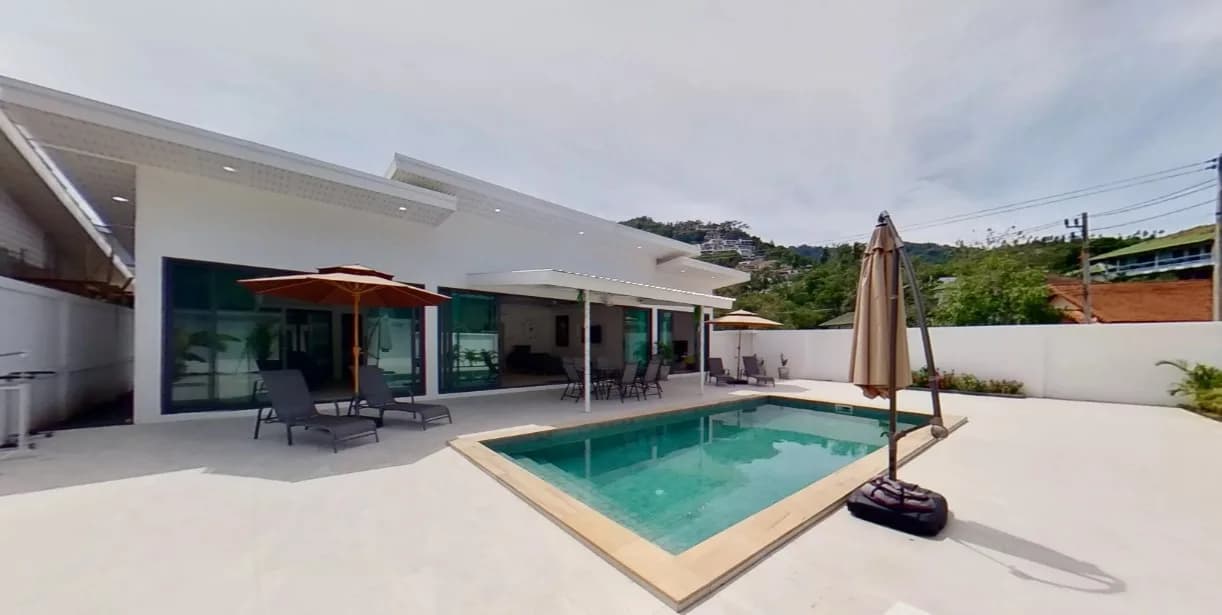 Nice 3 bedroom villa with a pool in a quite area of Lamai – VIL0294 — view 1