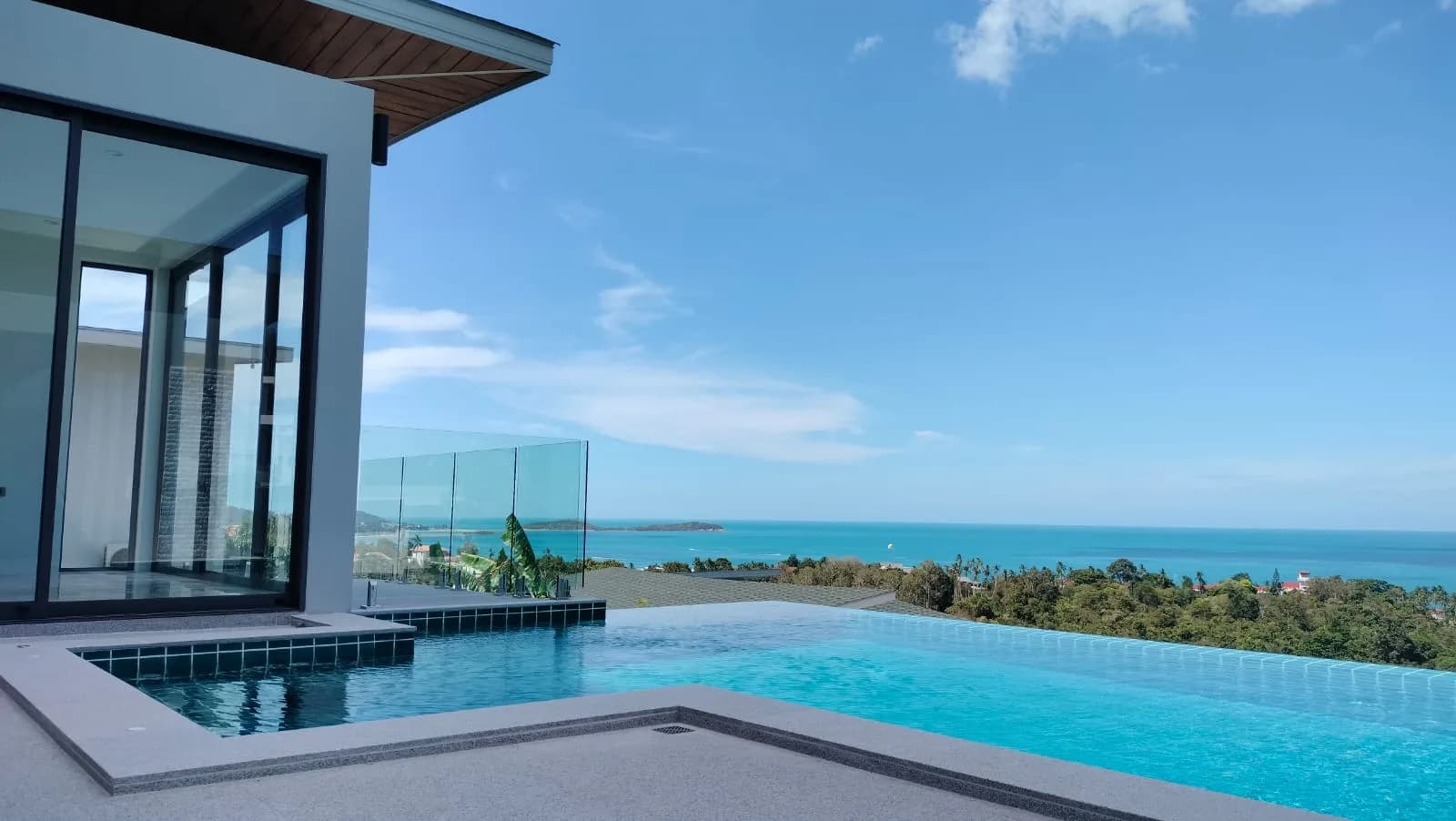 Newly built 4 bedroom villa with a private pool and a sea view in Chaweng Noi – VIL0321 — view 1