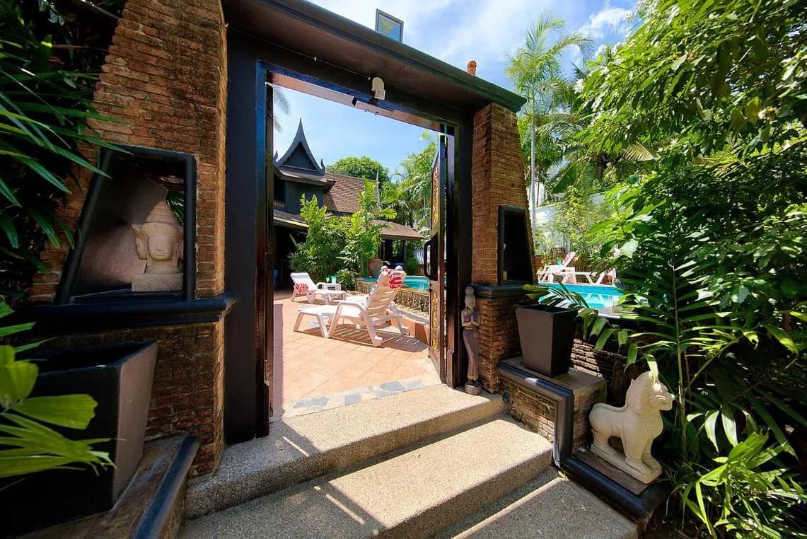 Oriental style 3 bedroom villa with a pool in Bophut – VIL0326 — view 1