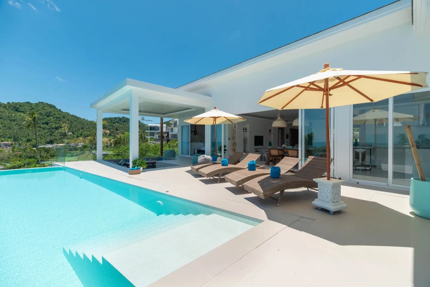 Oriental style 4 bedroom sea view villa in Chaweng Noi – VIL0332 — view 1