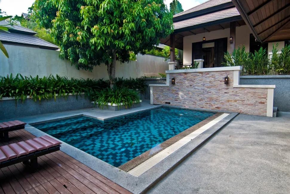 Oriental style 3 bedroom villa with a private pool in a 5 star resort in Maenam – VIL0345 — view 1