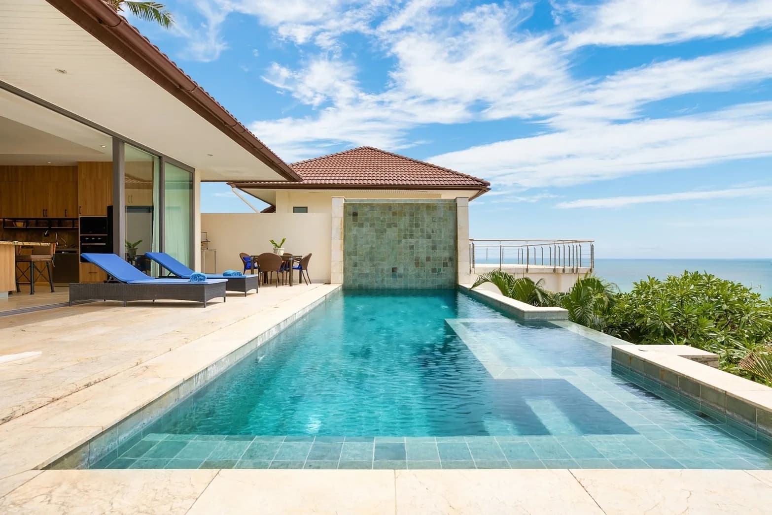 5 bedroom villa with a beautiful sea view and private pool in Lamai – VIL0347 — view 1