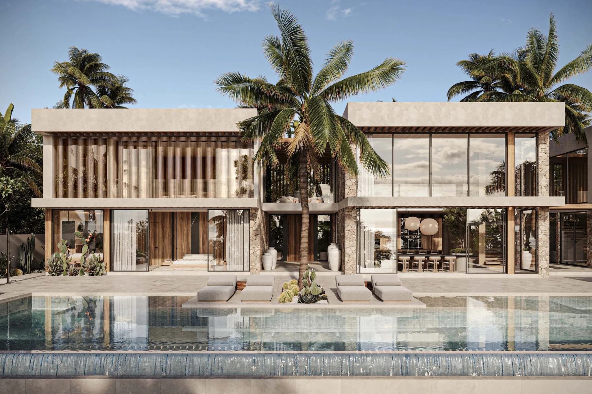 Magnificently beautiful 4 bedroom villa in Chaweng Noi – VIL0384 — vue 1