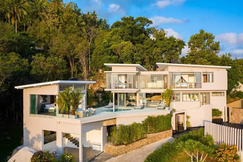 Breathtaking 4 bedroom villa with wow sea views in Chaweng Noi – VIL0401 — view 1