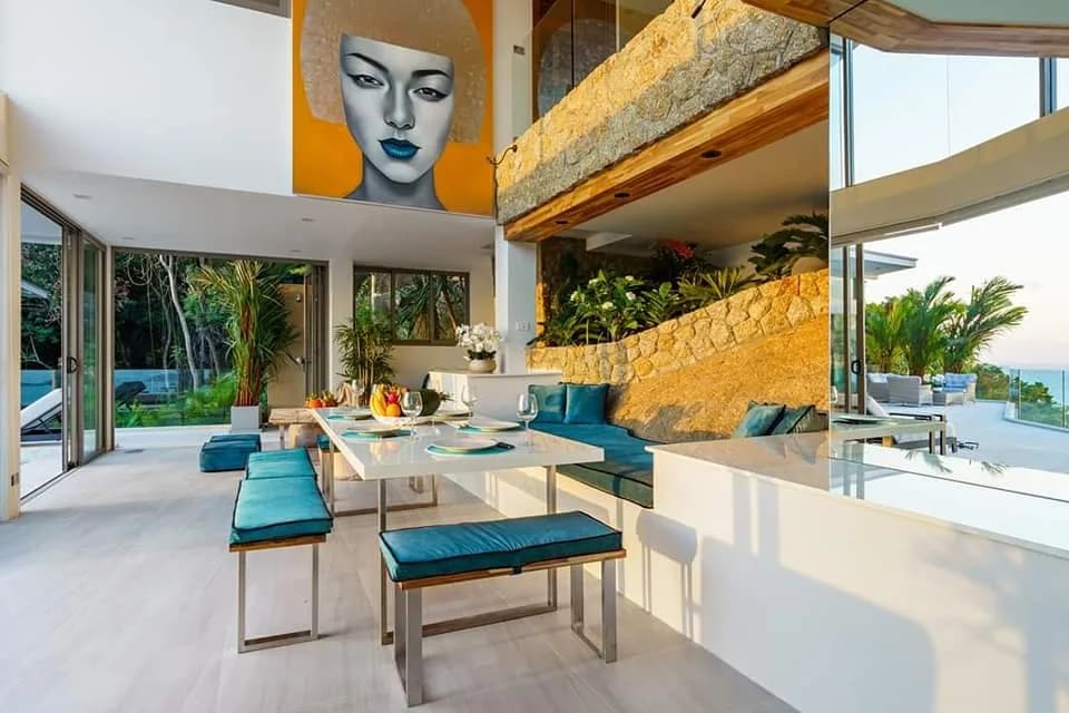 Breathtaking 4 bedroom villa with wow sea views in Chaweng Noi – VIL0401 — thumbnail 5