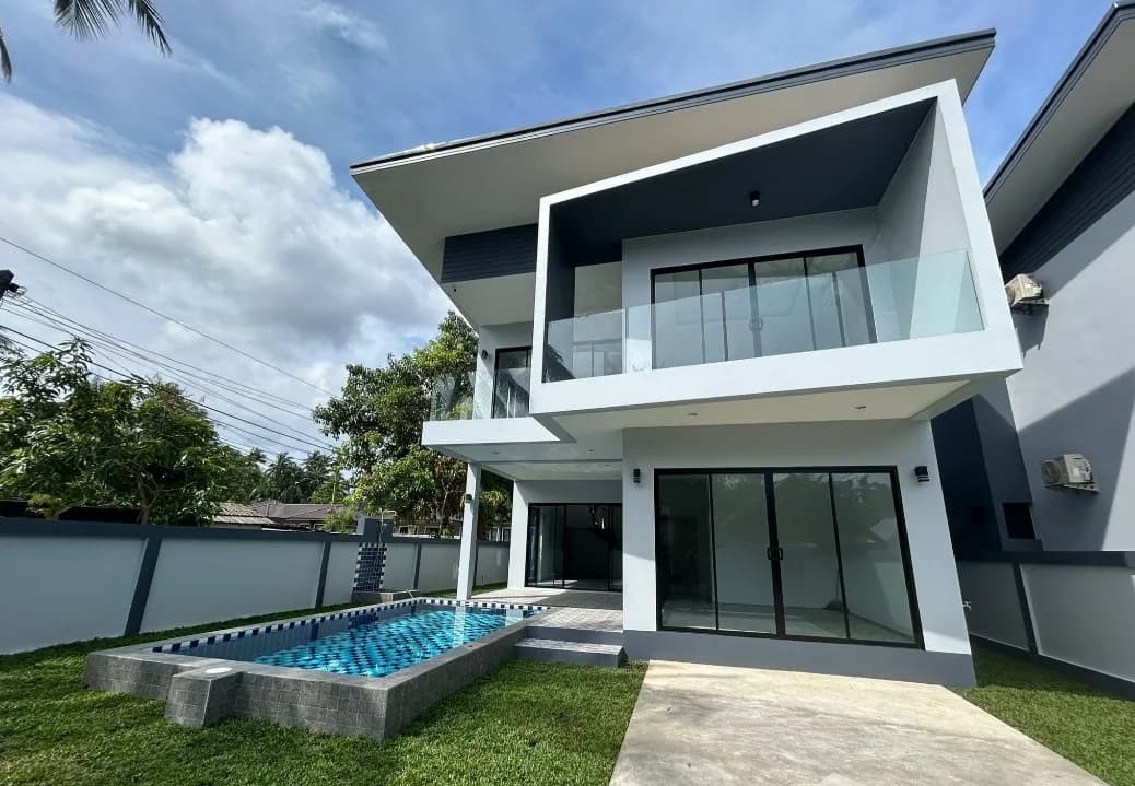 Affordable 3 bedroom villas only 1 km away from Ban Tai beach – VIL0402 — view 1