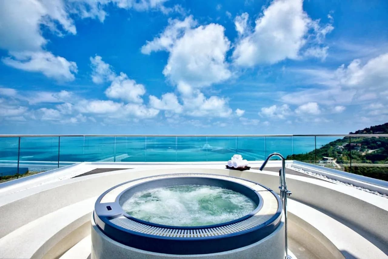Huge 6 bedroom sea view villas with 2 private pools in Chaweng Noi – VIL0406 — thumbnail 6