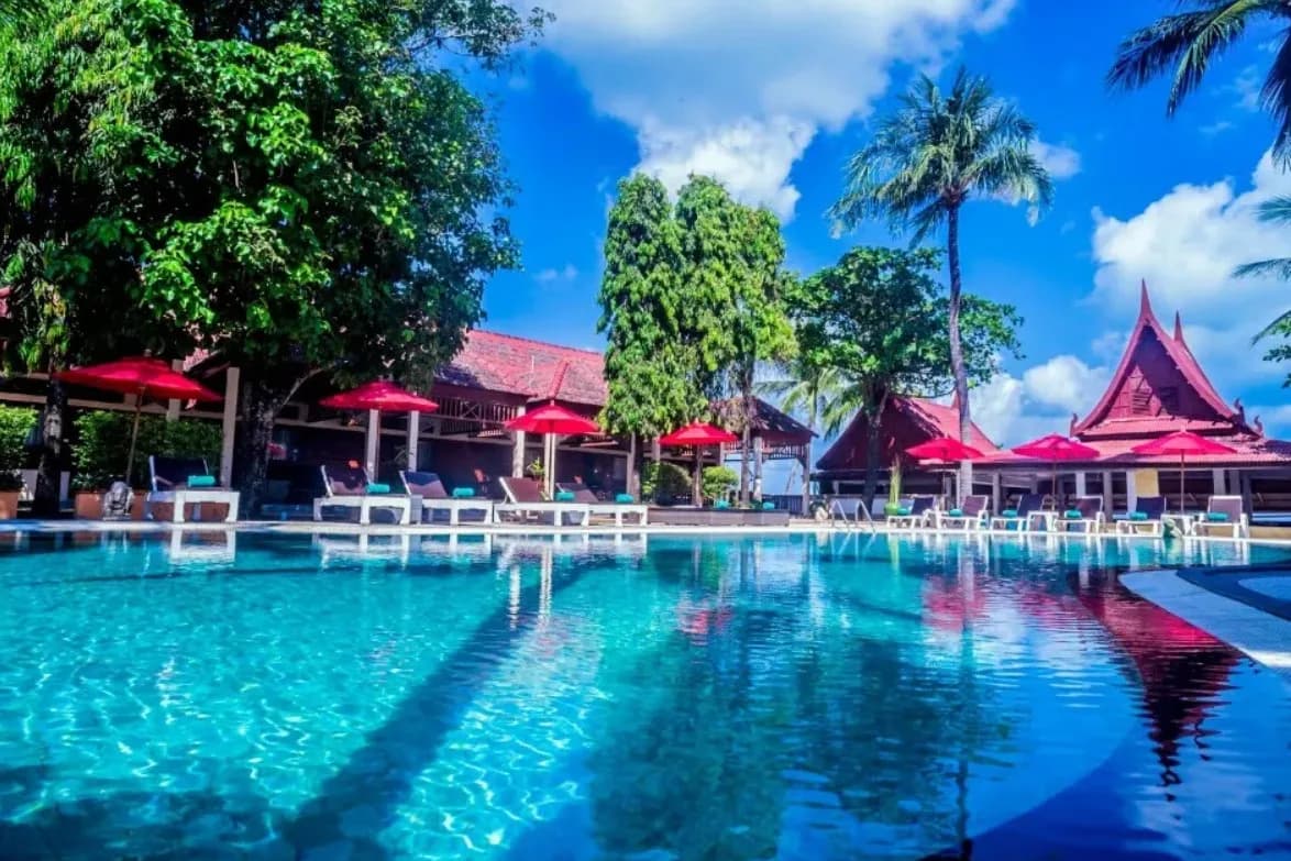 Beachfront resort in a traditional Thai design with a modern touch in Lamai – VIL0409 — thumbnail 3