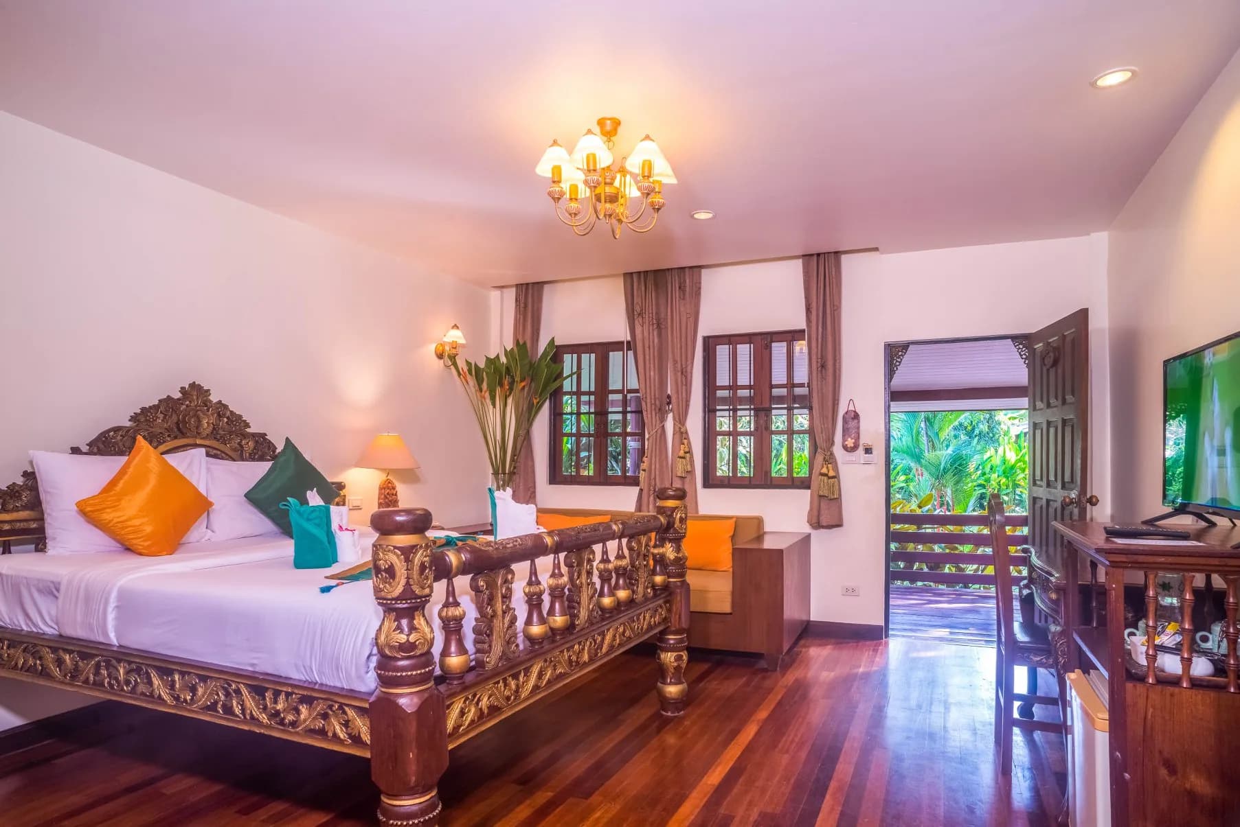 Beachfront resort in a traditional Thai design with a modern touch in Lamai – VIL0409 — thumbnail 4