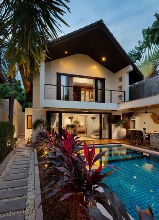 Recently renovated 3 bedroom villa with a pool 400 meters from Ban Tai Beach – VIL0412 — vignette 2