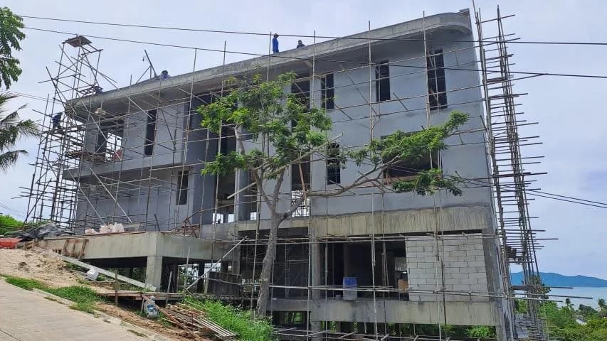 Modern and spacious 4 bedroom villa with a sea view in a the quite area of Bophut – VIL0414 — thumbnail 3