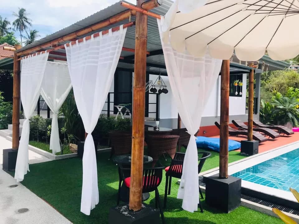 resort of 6 villas with a shared pool in Lamai area – VIL0416 — thumbnail 4