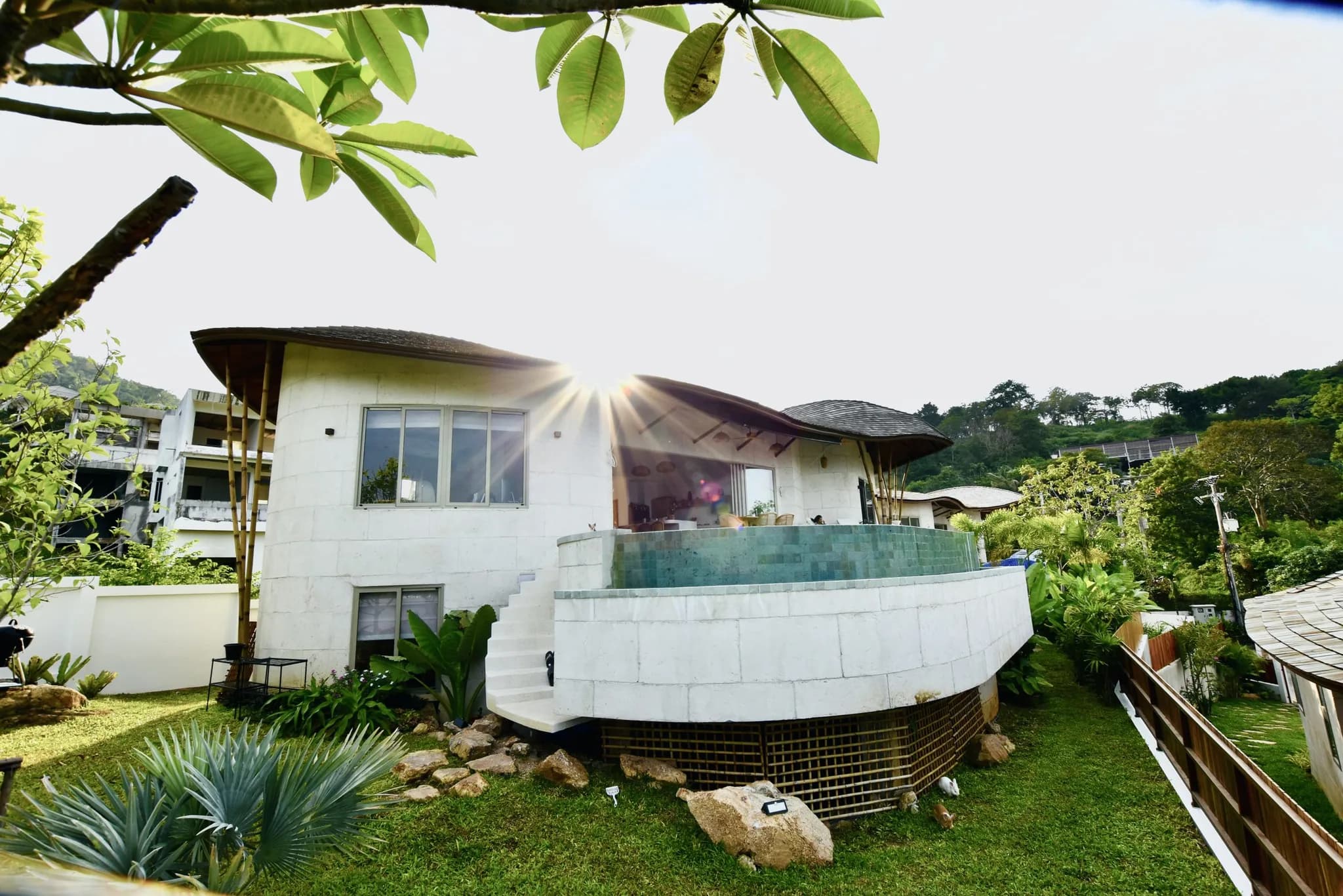 Unique Bali style 4 bedroom sea view villa with an easy access in Bophut – VIL0423 — view 1