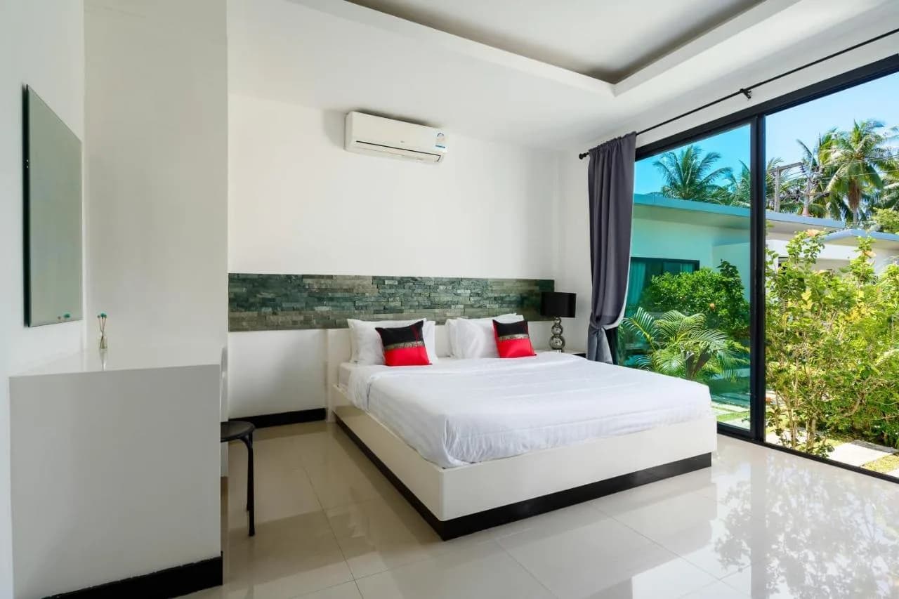 resort with a pool in a quite Maenam area – VIL0424 — thumbnail 5