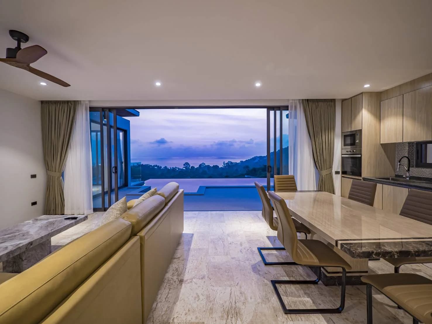 New ready to move in 3 bedroom villa with beautiful sea views in Chaweng Noi – VIL0425 — thumbnail 4
