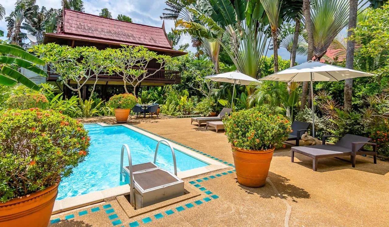 Traditional Thai style resort with 3 villas 5 minute walk from Bophut beach – VIL0428 — thumbnail 3