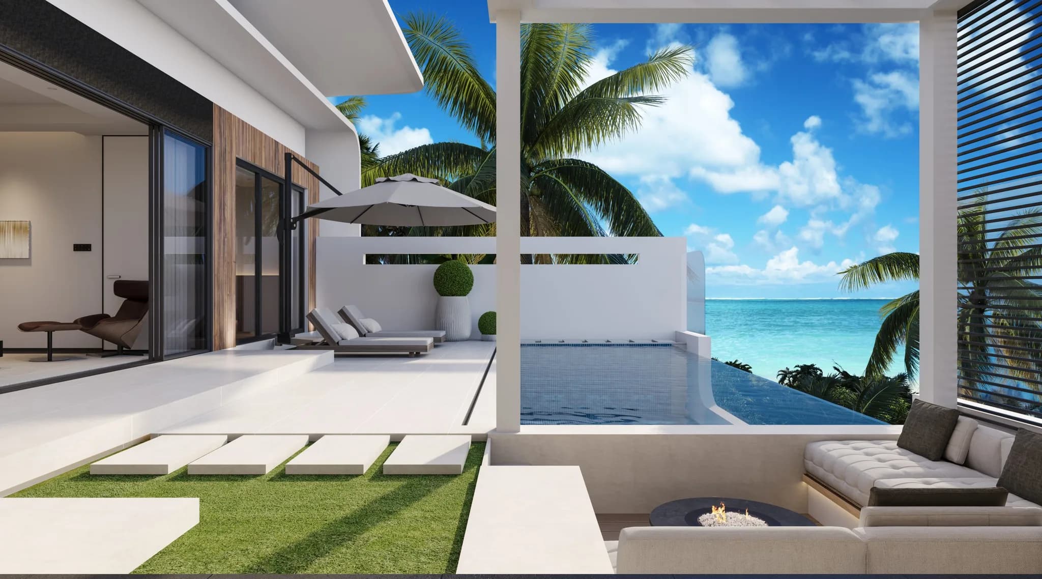 3 bedroom sea view villa with an infinite pool in Chaweng Noi – VIL0434 — thumbnail 3