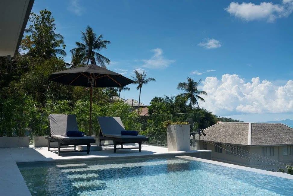 Modern 3 bedroom villa with sea view and easy access in high demand Bophut area – VIL0437 — view 1