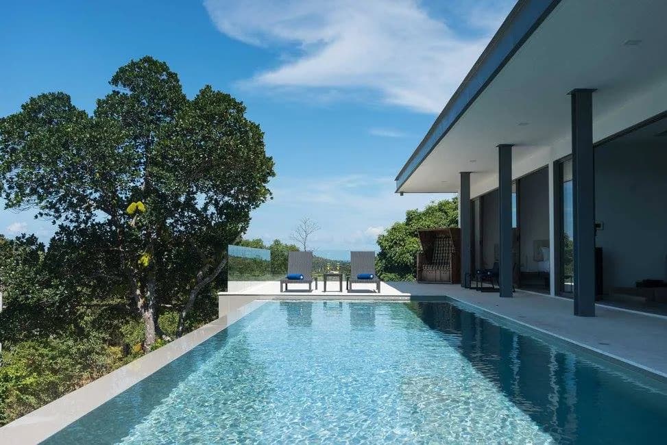 Modern 3 bedroom villa with sea view and easy access in high demand Bophut area – VIL0437 — thumbnail 2