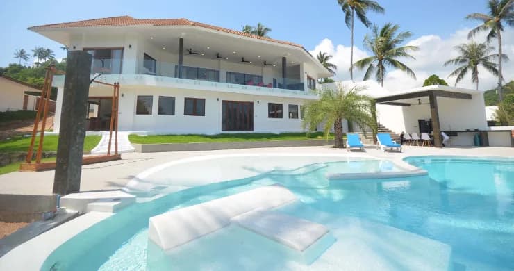 Huge 8 bedroom sea view villa in Bali style walking distance to Bangrak beach – VIL0443 — view 1