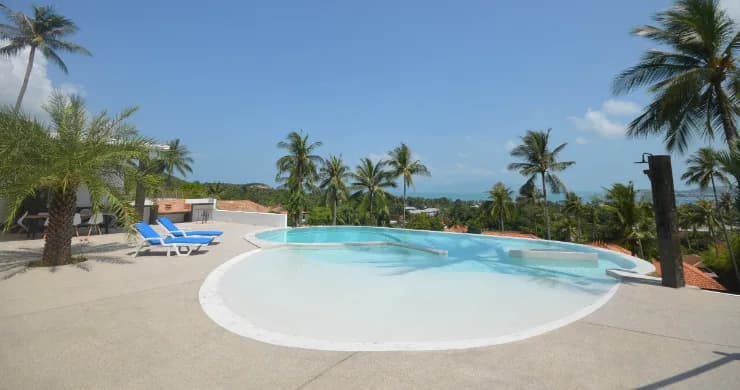 Huge 8 bedroom sea view villa in Bali style walking distance to Bangrak beach – VIL0443 — thumbnail 2