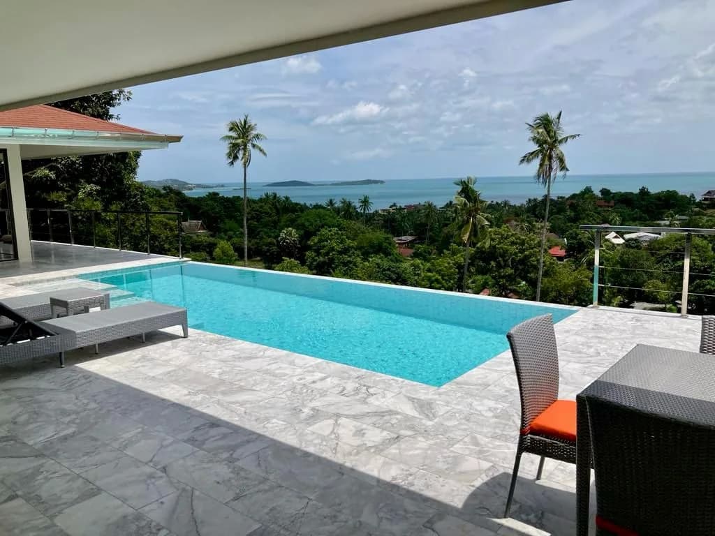 Modern 3 bedroom villa in a convenient location of Chaweng Noi hills – VIL0445 — thumbnail 3