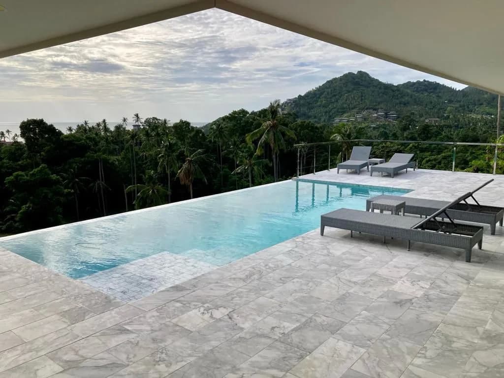 Modern 3 bedroom villa in a convenient location of Chaweng Noi hills – VIL0445 — thumbnail 4