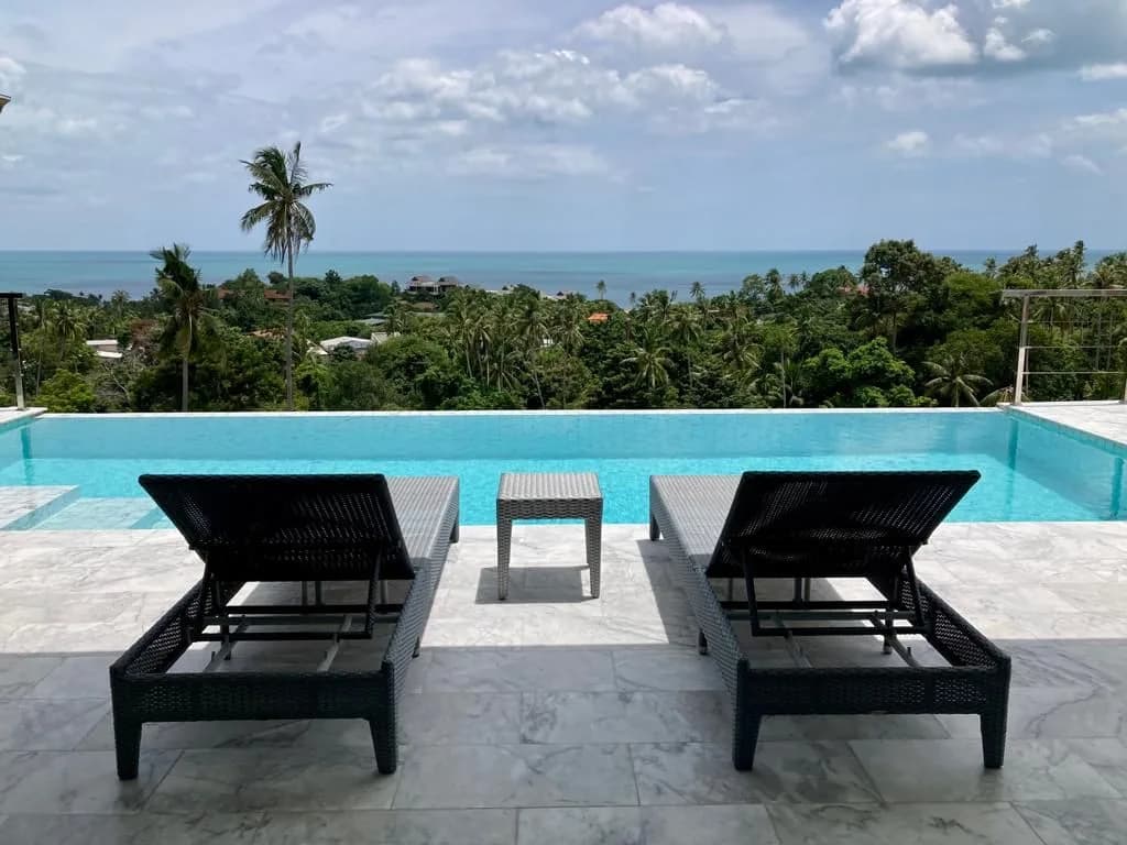 Modern 3 bedroom villa in a convenient location of Chaweng Noi hills – VIL0445 — thumbnail 5