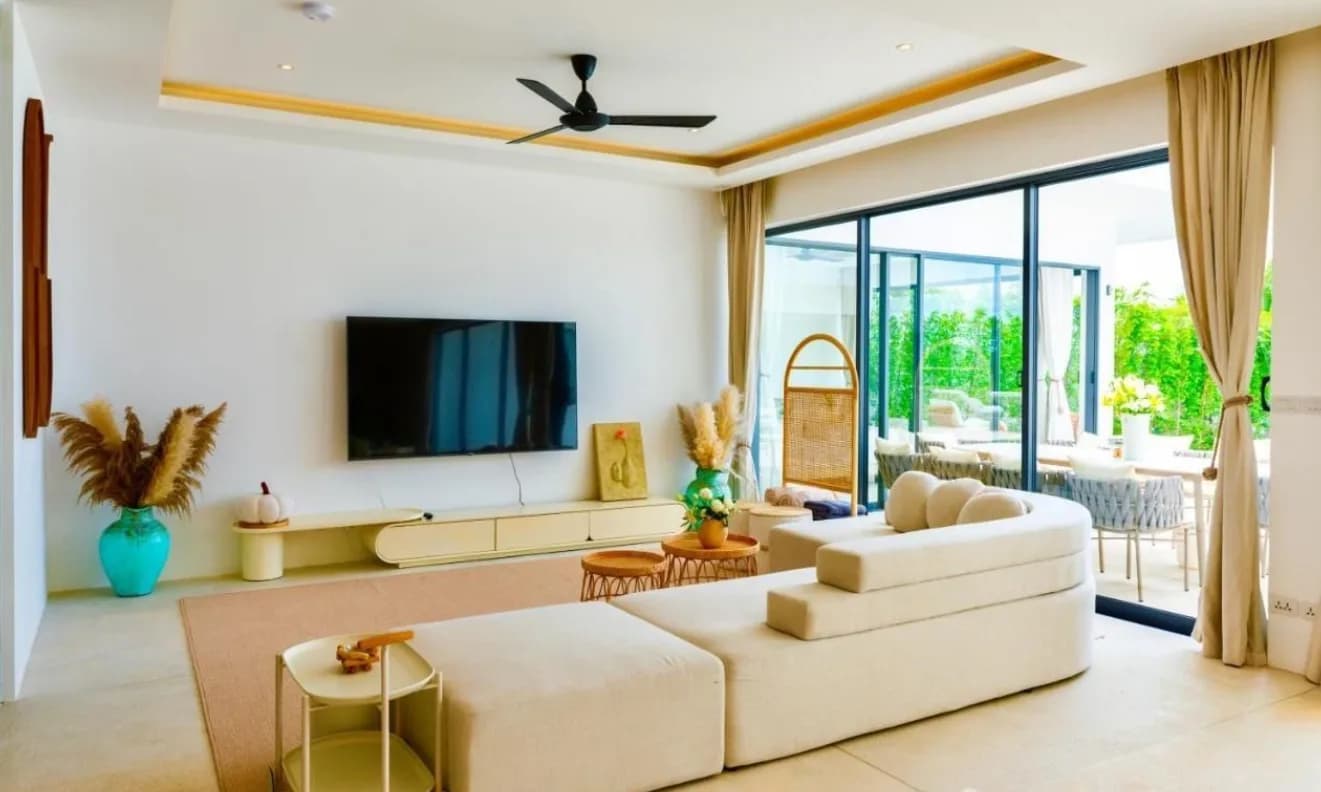 Newly built wonderful 5 bedroom beachfront villa in Lamai – VIL0450 — thumbnail 2