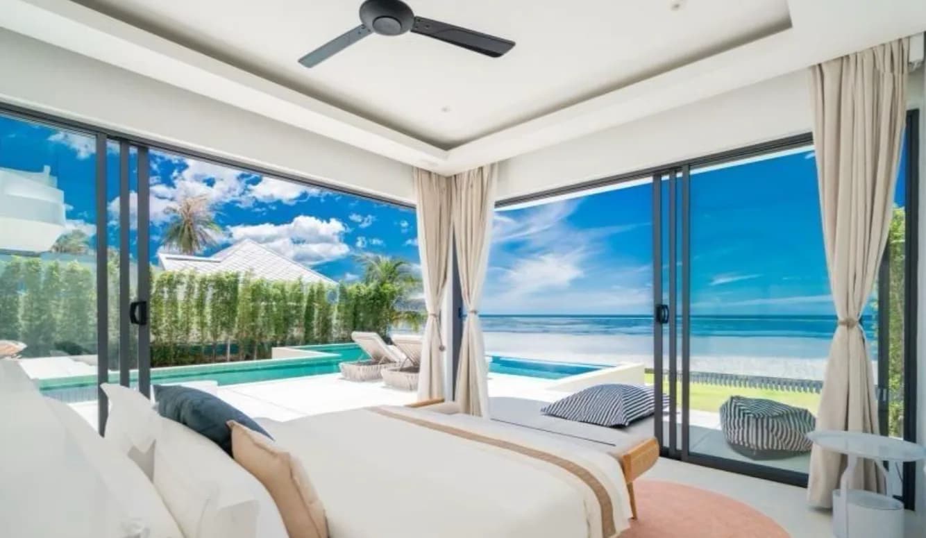 Newly built wonderful 5 bedroom beachfront villa in Lamai – VIL0450 — thumbnail 4