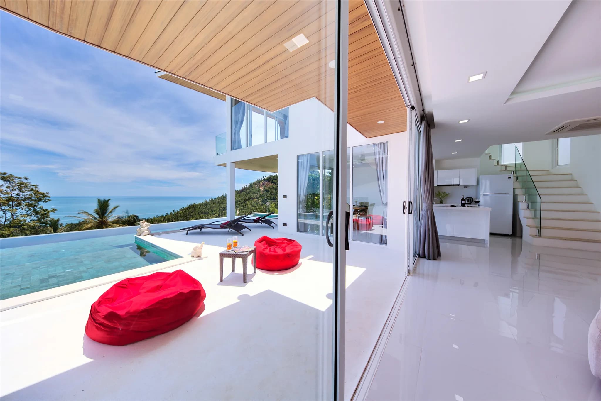 3 Bedroom private pool villa with stunning sea views in the secured residence in Chaweng Noi – VIL0451 — thumbnail 3
