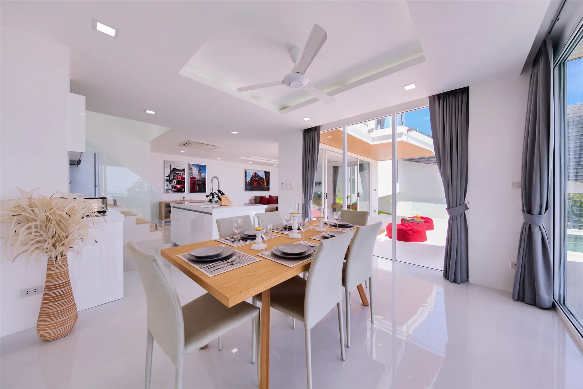 3 Bedroom private pool villa with stunning sea views in the secured residence in Chaweng Noi – VIL0451 — thumbnail 5