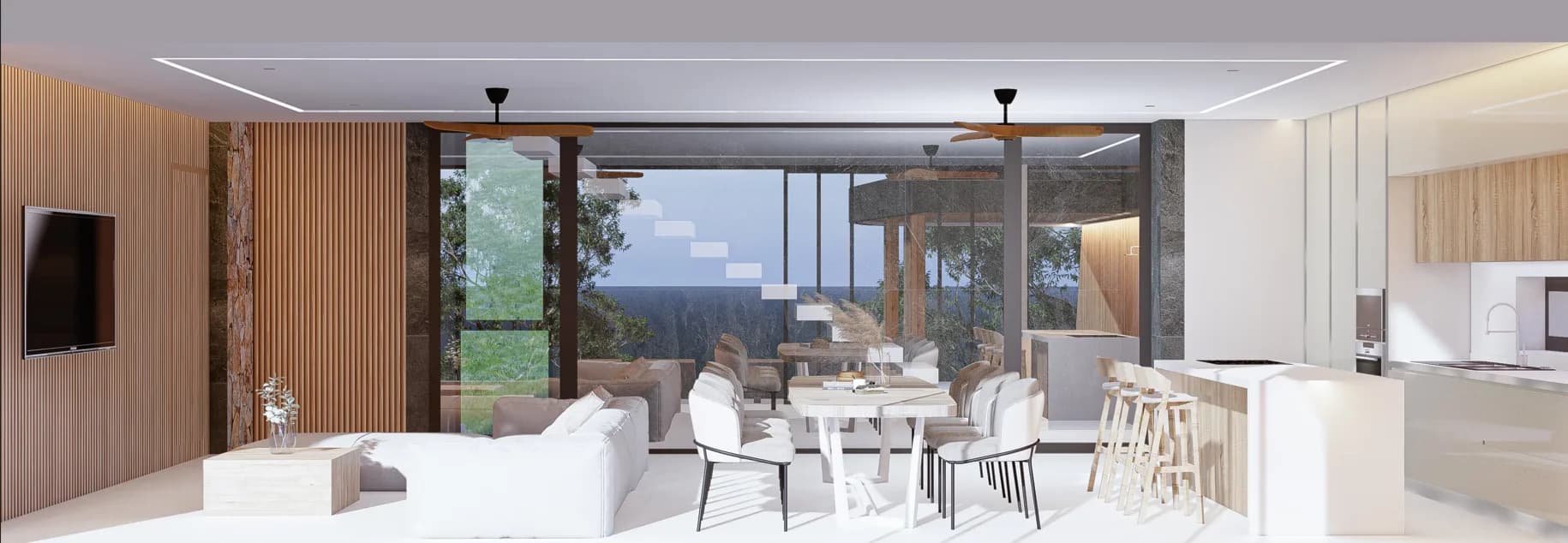 Luxury and unique 4 bedroom villa with sea views in the secured residence in Maenam – VIL0453 — thumbnail 6