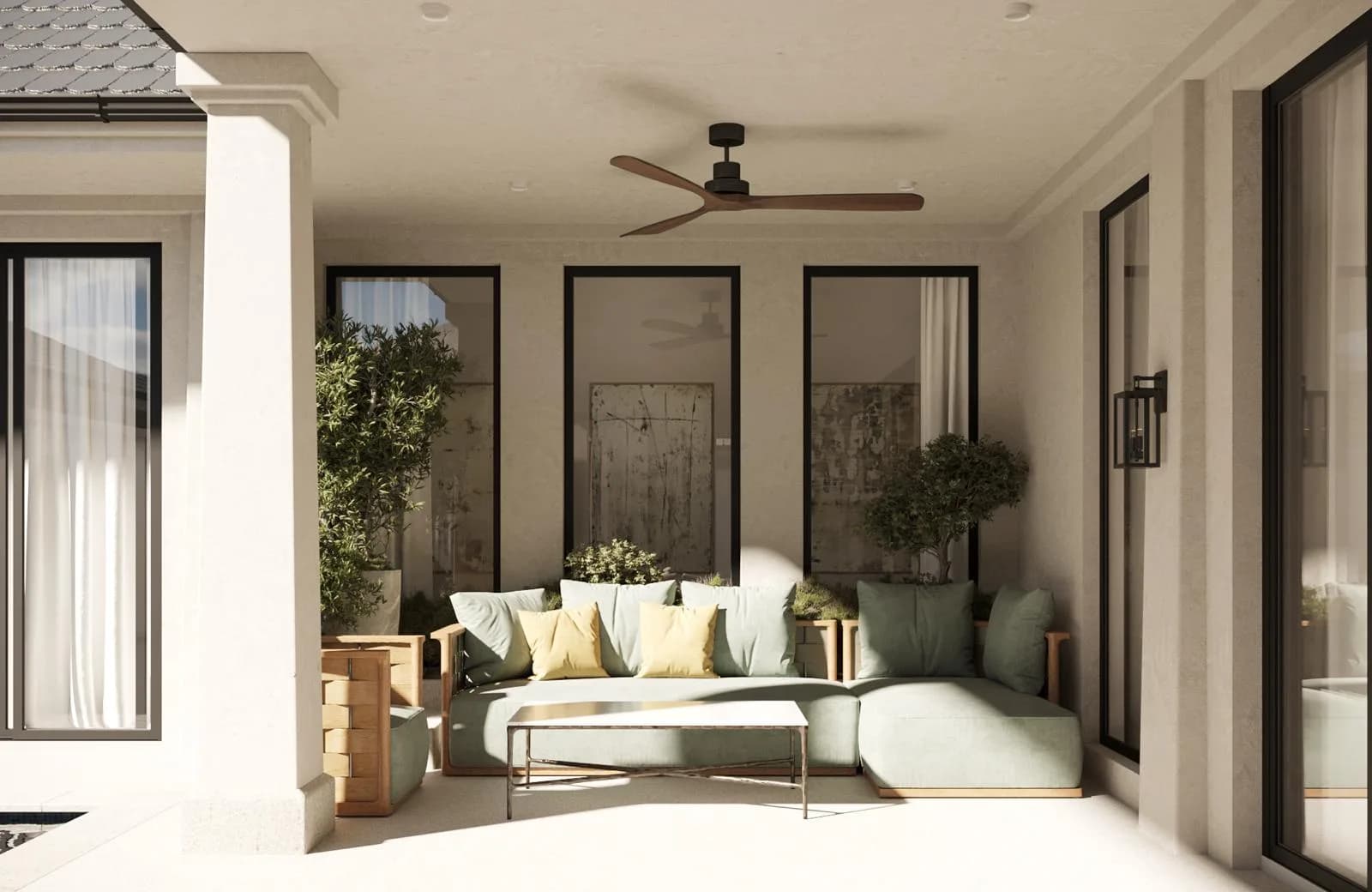 Last plot for sale in phase 1 – Bali style 3 bedroom villa with a private pool within 300 m walk from the beach – VIL0455 — thumbnail 4