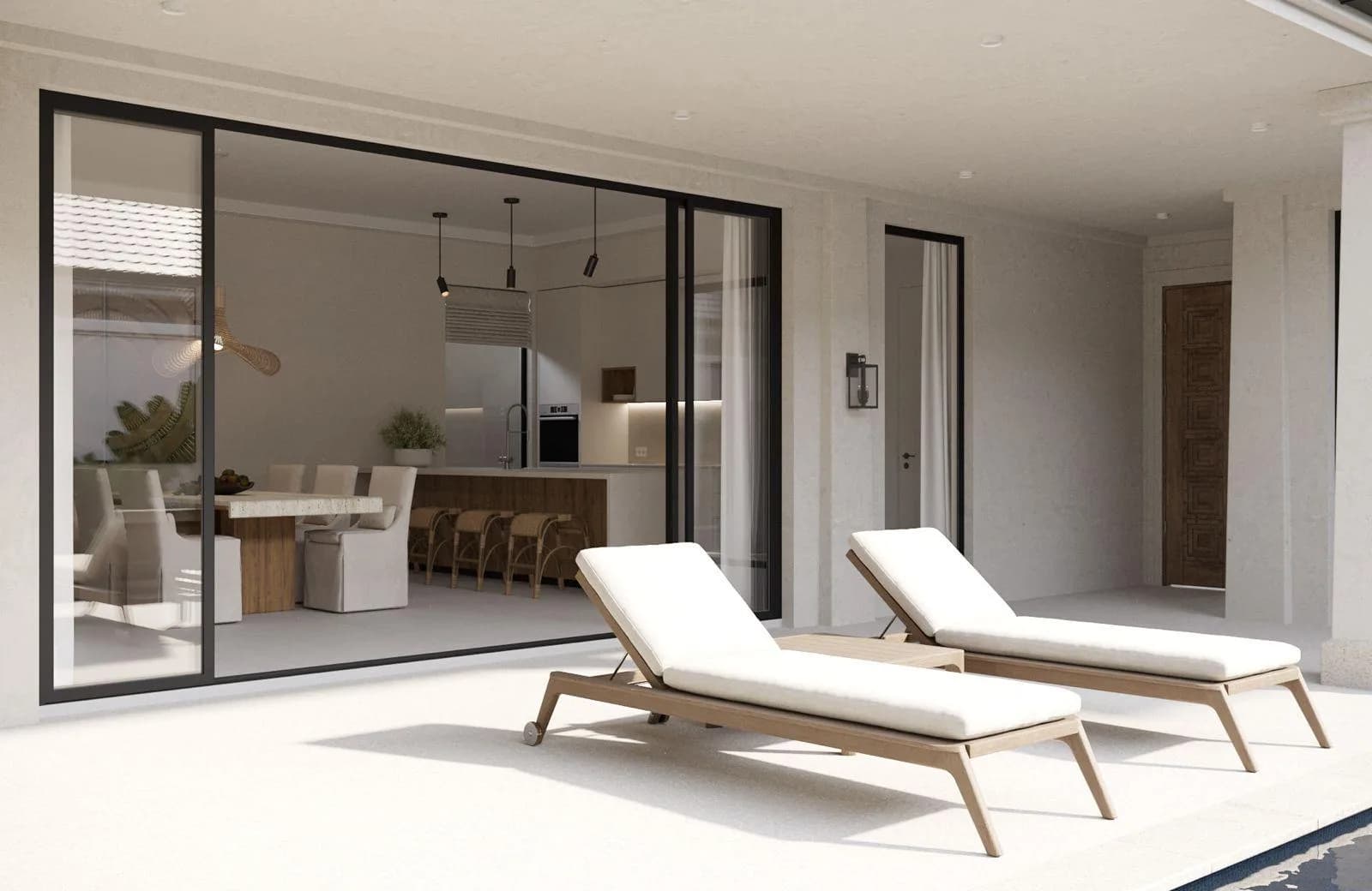 Last plot for sale in phase 1 – Bali style 3 bedroom villa with a private pool within 300 m walk from the beach – VIL0455 — thumbnail 6